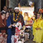 महाशिवरात्रि के उपलक्ष में निकाली दसवीं प्रभातफेरी का भक्तों ने किया फूलों की वर्षा से स्वागत