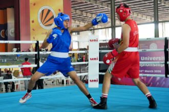 एलपीयू की महिला मुक्केबाजों ने अखिल भारतीय अंतर-विश्वविद्यालय मुक्केबाजी चैंपियनशिप 2026 में पहली रनर-अप ट्रॉफी जीती