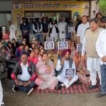 ਕਾਂਗਰਸੀਆਂ ਨੇ ਆਮ ਆਦਮੀ ਪਾਰਟੀ ਕਰਤਾਰਪੁਰ ਦਫਤਰ ਦੇ ਬਾਹਰ ਕੀਤਾ ਧਰਨਾ ਪ੍ਰਦਰਸ਼ਨ