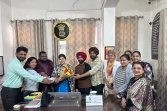 डॉ. सिमरनजीत कौर ने एस.एम.ओ. करतारपुर का पद संभाला