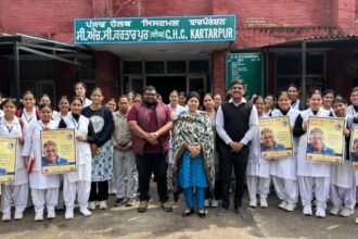 सीएचसी करतारपुर में मनाया गया वर्ल्ड ओरल हेल्थ डे