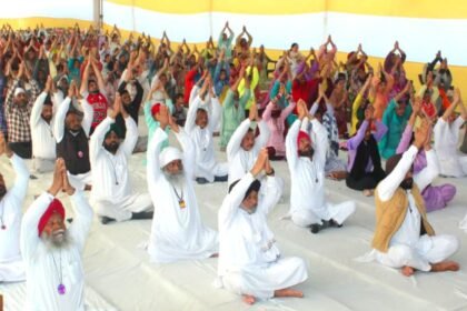 ਦਿਵਯ ਜਯੋਤੀ ਜਾਗ੍ਰਤੀ ਸੰਸਥਾਨ ਵੱਲੋਂ “ਆਰੋਗਯ” ਯੋਗ ਸ਼ਿਵਿਰ ਅਤੇ ਧਿਆਨ ਸਾਧਨਾ ਸ਼ਿਵਿਰ ਦਾ ਆਯੋਜਨ