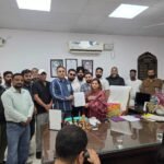 ਆਪ ਆਗੂਆਂ ਦਾ ਇੱਕ ਵਫ਼ਦ ਸ਼ਹਿਰ ਦੀਆਂ ਸਮੱਸਿਆਵਾਂ ਦੇ ਹੱਲ ਲਈ ਨਗਰ ਨਿਗਮ ਕਮਿਸ਼ਨਰ ਨੂੰ ਮਿਲਿਆ