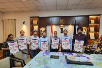 युद्ध नशे के विरुद्ध; ‘वाकाथॉन’ शनिवार को, डिप्टी कमिश्नर ने पोस्टर किया रिलीज़