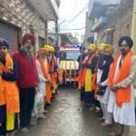 ਸ੍ਰੀ ਗੁਰੂ ਅਰਜਨ ਦੇਵ ਜੀ ਦੇ ਪ੍ਰਕਾਸ਼ ਪੁਰਬ ਦੇ ਸਬੰਧ ਵਿੱਚ ਨਗਰ ਕੀਰਤਨ ਸਜਾਇਆ ਗਿਆ