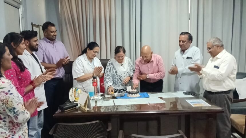 आपी चैरिटेबल हॉस्पिटल के पूर्व प्रधान सुरेंद्र अग्रवाल का जन्म दिवस मनाया