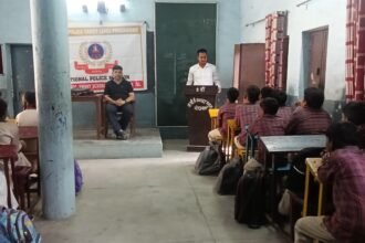 ਪੁਲਿਸ ਸਾਂਝ ਕੇਂਦਰ ਵੱਲੋਂ ਸਕੂਲ ਵਿੱਚ ਸੈਮੀਨਾਰ ਲਗਾ ਕੇ ਬੱਚਿਆਂ ਨੂੰ ਟਰੈਫਿਕ ਨਿਯਮਾਂ ,ਅਤੇ ਨਸ਼ੇ ਦੇ ਮਾੜੇ ਪ੍ਰਭਾਵਾਂ ਬਾਰੇ ਦਿੱਤੀ ਗਈ ਜਾਣਕਾਰੀ