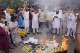पंजाब भर में जनता का गुस्सा फूटा, दलबदलू सांसदों को दीवारों और सड़कों पर ‘पंजाब के गद्दार’ के नारों का करना पड़ा सामना