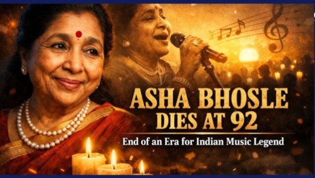 92 वर्ष की उम्र में आशा भोसले का निधन, देशभर में शोक की लहर