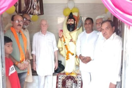 भगवान परशुराम मंदिर मे धूमधाम से मनाया गया भगवान परशुराम जी का जन्मोत्सव