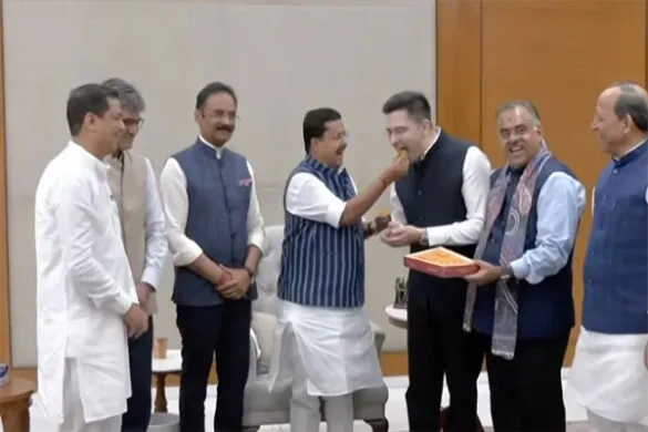 राघव चड्ढा समेत AAP के 3 राज्यसभा सांसद BJP में हुए शामिल, नितिन नवीन ने दिलाई सदस्यता