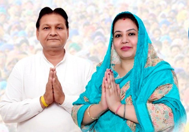 जसलीन कौर, तथा जसविंदर बबला ने वार्ड नंबर 4 के मतदाताओं का किया धन्यवाद