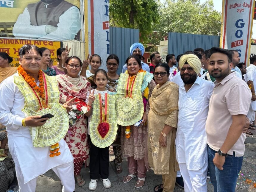 करतारपुर नगर कौंसिल के 15 वार्डों के नतीजे मे आप को 9, कांग्रेस 3, भाजपा 1, आजाद 2 प्रत्याशी जीते