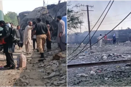 पाकिस्तान में रेलवे ट्रैक पर विनाशकारी बम धमाका, ट्रेन की बोगी के उड़े परखच्चे, 23 लोगों की दर्दनाक मौत