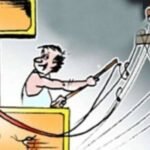करतारपुर में स्ट्रीट लाइट की तारों से लोग कर रहे हैं बिजली चोरी