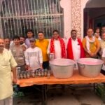 शिव मंदिर करतारपुर की ओर से ठंडे मीठे जल की छबील लगाई गई