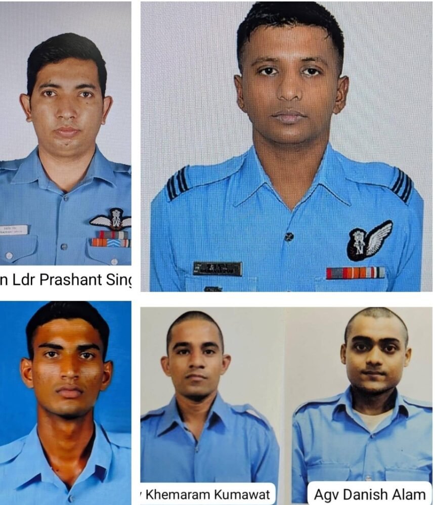 असम में वायुसेना विमान क्रैश में 5 जवान शहीद, एयरफोर्स ने दिए कोर्ट ऑफ इंक्वायरी के आदेश
