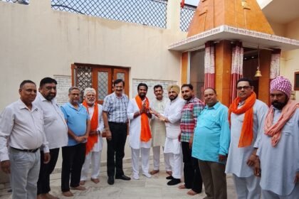 भाजपा करतारपुर सर्कल के कार्यकारी प्रधान बनें भीम शर्मा